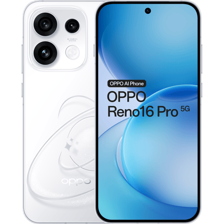 OPPO - Reno16 Pro 5G - 512GB - Pop White