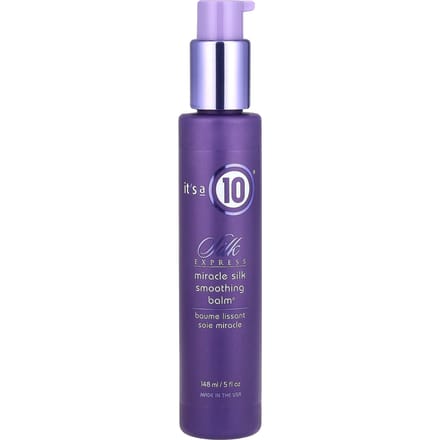 It's a 10, Silk Express, Miracle Silk Smoothing Balm®, 5 fl oz (148 ml) blue