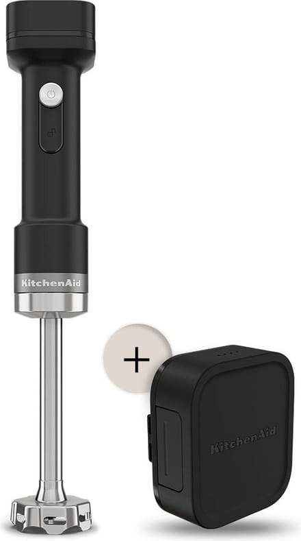 KitchenAid Go 5KHBRV71BM - Staafmixer - Mat Zwart