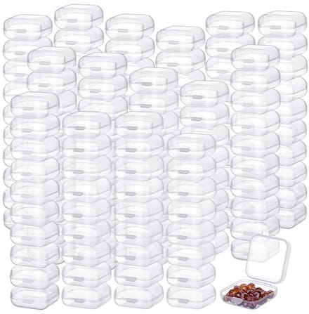 Dailygoods- Opbergdozen 400 stuks - Doorzichtige Kunststof