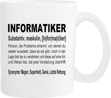 Grappige Koffiemok met Spreuk - Cadeau voor Informatica Experts en Programmeurs