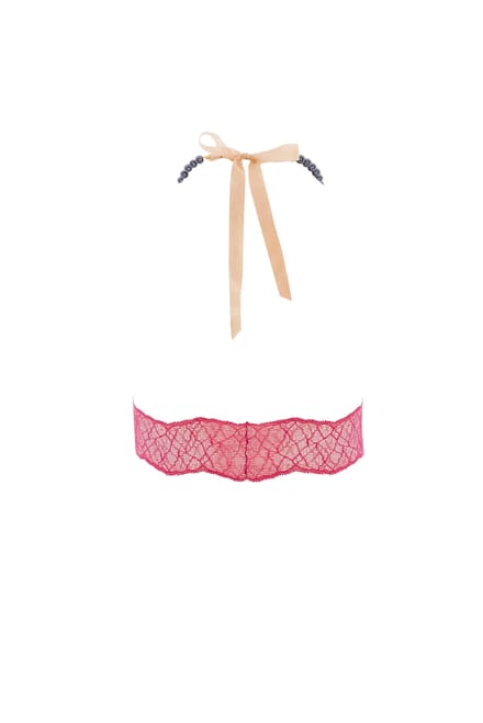 Bracli | Sydney Donkere Rode Bralette | Luxe Lingerie Maat Plus