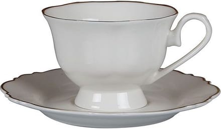 BRICARD BRON KOFFIE SET | GOUD 12-DELIG