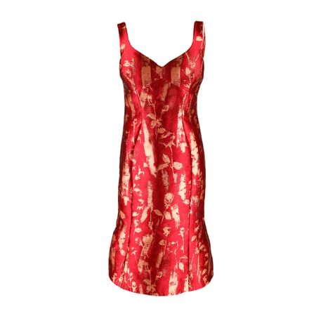 Vivienne Westwood Red Label Jacquard zijden jurk - jaren 2010