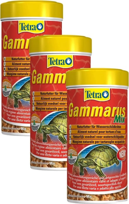 Tetra Fauna Gammarus Schildpadmix - Voer - 3 x 250 ml