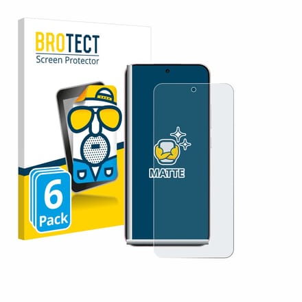 BROTECT - Screenprotector voor Oppo Reno 14 - Folie Beschermfolie matte 6 Stuks