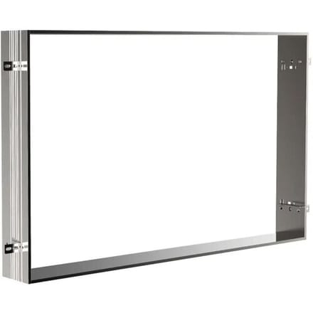 Emco asis prime 2 mounting frame for flush-mounted LED light mirror cabinet 120 cm 949700017