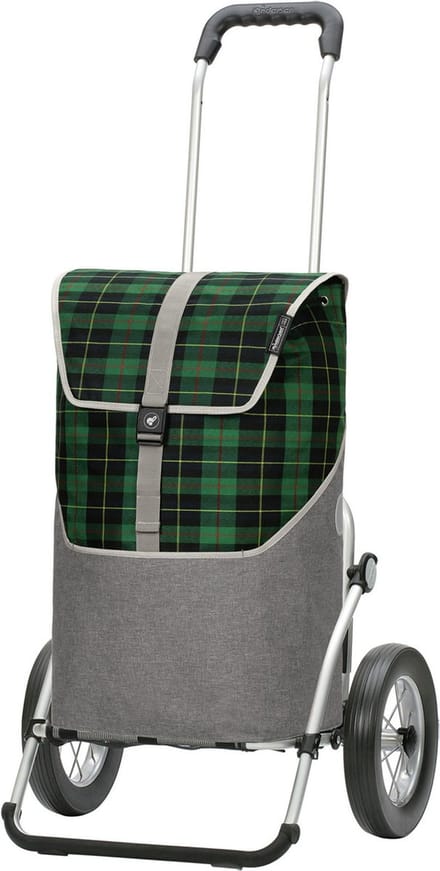 Andersen SHOPPER MANUFAKTUR Boodschappentrolley Royal Shopper Gese Green Groene 107cm