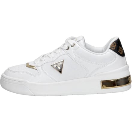 Guess Clarkz Lage sneakers - Leren Sneaker - Dames - Wit - Maat 36