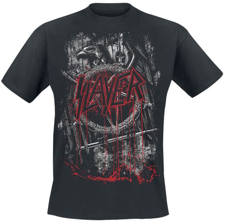 Slayer T-shirt - Dripping Eagle - S tot 5XL - voor Mannen - zwart
