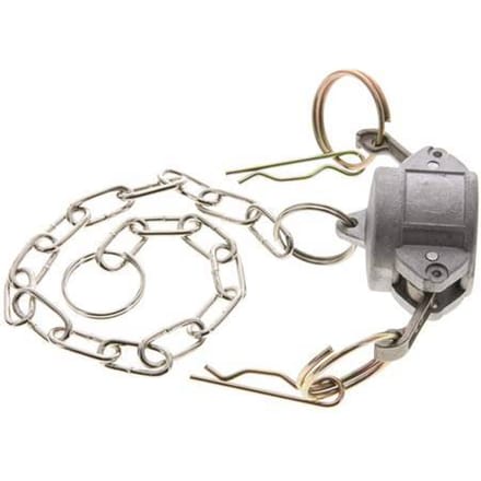 Camlock DN 20 (3/4'') Koppeling AluminiumEnd Cap Type DC MIL-C-27487