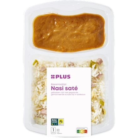 Nasi met kipsaté