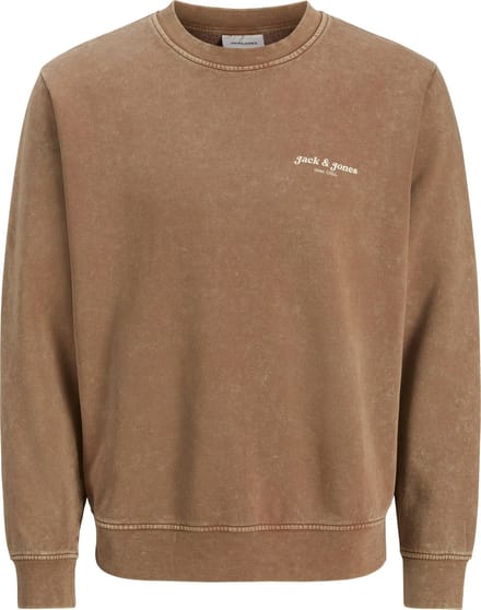 JACK&JONES - JJEDOVER PRINT SWEAT CREW NECK - Heren - Sweaters