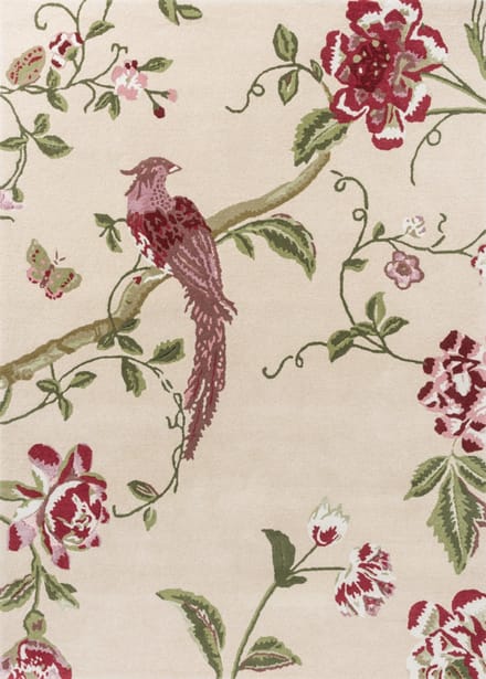 Laura Ashley Summer Palace Cranberry Grape 081200 - 250 x 350 cm