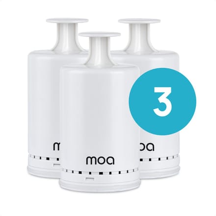 MOA Heetwaterdispenser Filters - Voor HWD01B - 3 Stuks - Wit