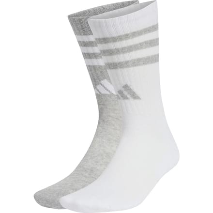 Kindersokken adidas Cushioned 3-Stripes Glam Crew (x2)