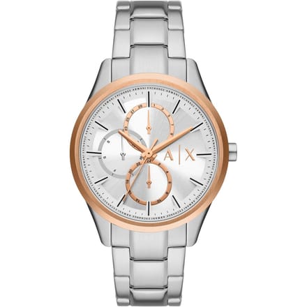 Armani Exchange Dante AX1870 Horloge - Staal - Zilverkleurig - Ø 42 mm