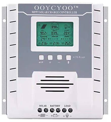 MPPT Laadregelaar 60A met Automatische Detectie voor 12V/24V PV Systemen