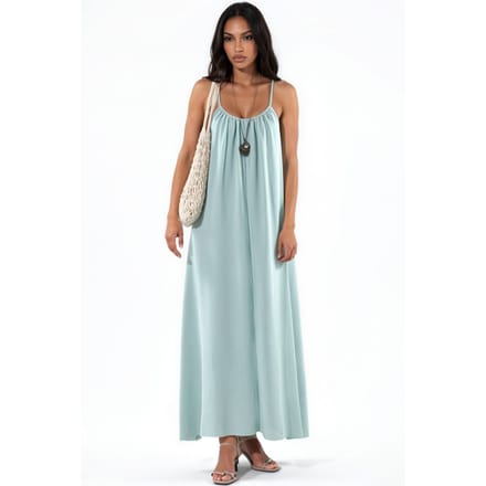 Ontspannen Pas Maxi Woven Jurk