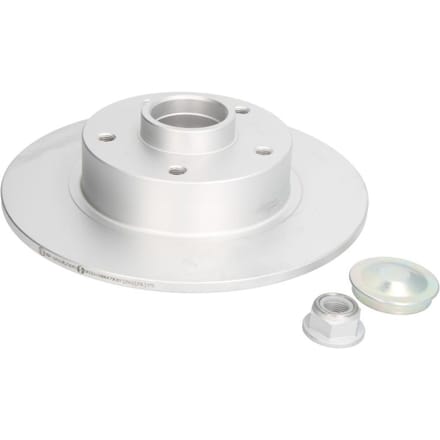 Remschijf BOSCH 0 986 479 C87 achter, volledig, 1 Stuk