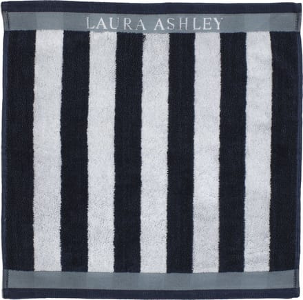 Laura Ashley Keukendoek Midnight Stripe 50X50 Cm Donkerblauw