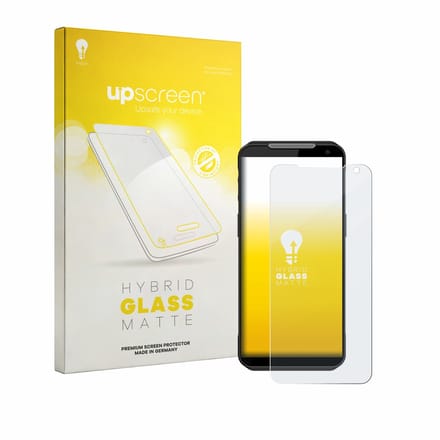 upscreen - Screenprotector voor Point Mobile MF52 - Folie Beschermfolie Beschermglas matte