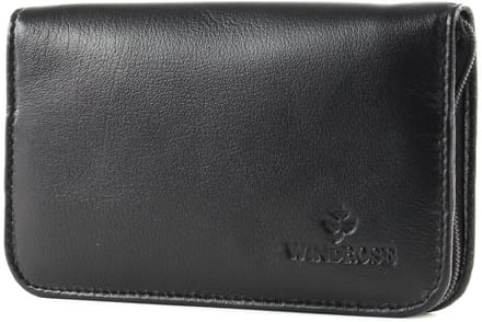 Windrose Nappa Juwelenkistje Leer 12 cm