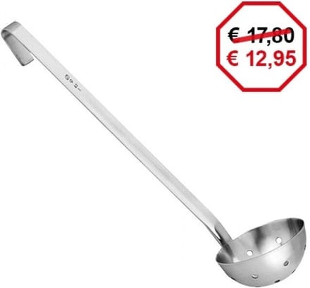 Opscheplepel Geperf.16,0cm - Emga 720439