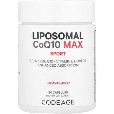 Codeage, CoQ10 Max liposomal, Centurion, 60 gélules
