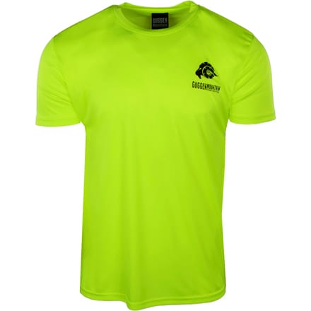 Heren Fitness Functioneel T-shirt Sport Outdoor Geel