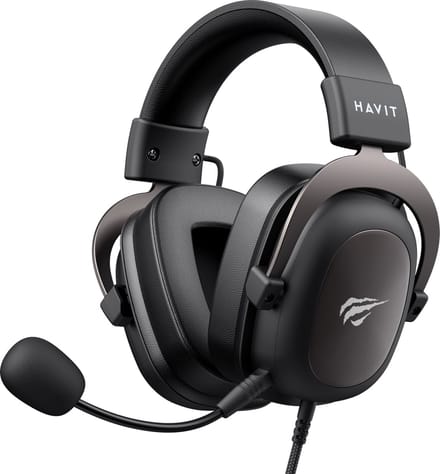 Gaming Headset met Microfoon – Bedraad – PS5 PS4 Xbox PC – 53mm Driver Surround Sound – Havit H2002D