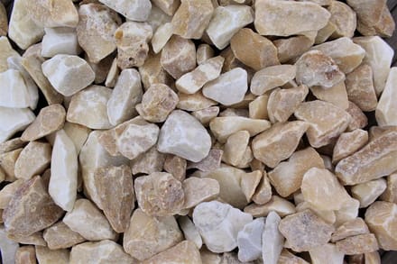 Decoratieve split - Tuingrind siergrind - Tuin decoreren - Wasbaar weerbestendig - 16-22 mm - Giallo Siena