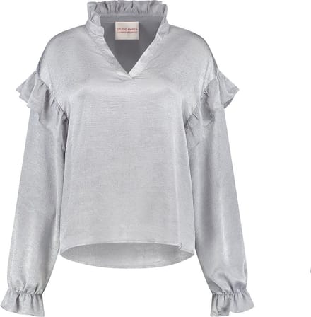 Studio Amaya Elena Dames - Jurken - Grijs - Maat L
