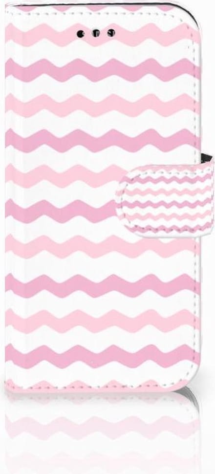 Samsung Galaxy A3 2017 Telefoon Hoesje Waves Roze