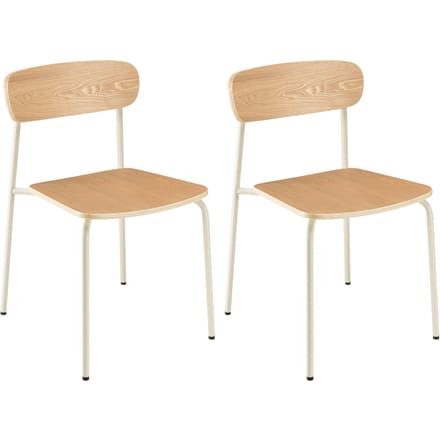 Set van 2 eetkamerstoelen Tom | Macabane