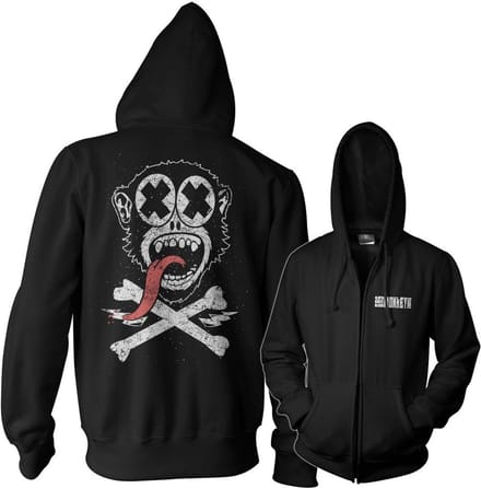 Gas Monkey Garage GMG Knockout Zipped Hoodie GMG-33-GMG105-H96-2