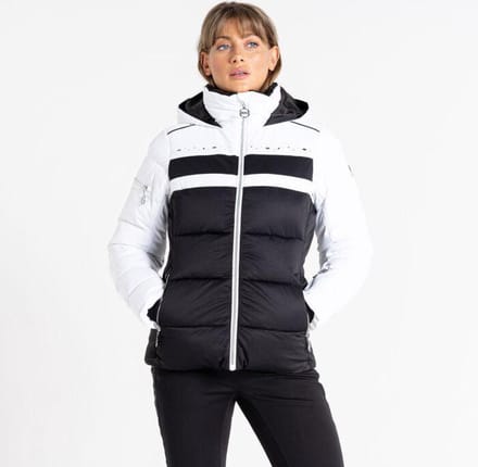 Dare2b Crystallize Ski Jas Wit 44 Vrouw