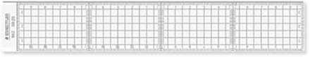 Snijliniaal 20 cm met 5 mm grid en 1 mm gesp - Ideaal voor Precisiewerk