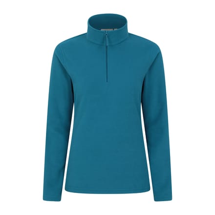 Mountain Warehouse Dames/Dames Camber II Fleece Top (Donker groenblauw)