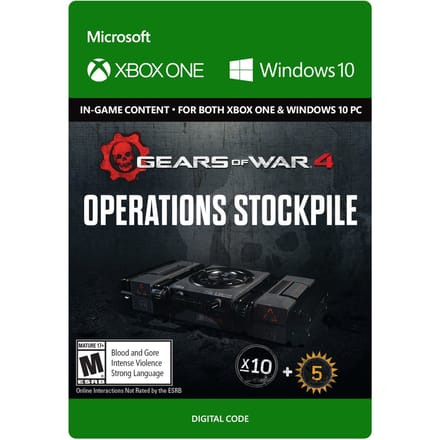 Microsoft Gears of War 4: Operations Stockpile Xbox One / Windows 10 Download