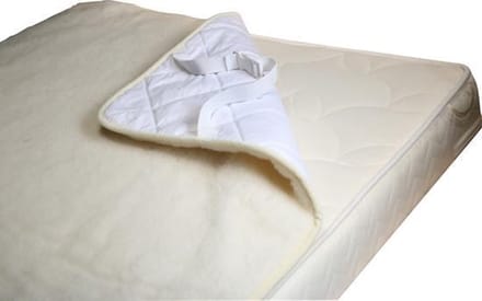 Topcover Merino Schaapswollen tijk - 80 x 190 x 3 cm
