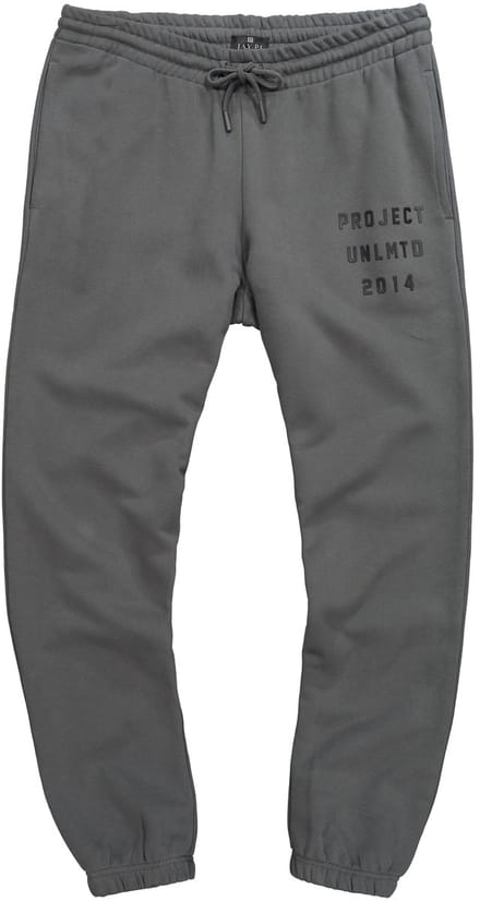 JAY-PI - Heren - Trainingsbroek fitness Basic Fit - Donkergrijs - Maat XXL