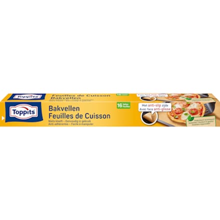 Toppits Bakpapiervellen 16 stuks