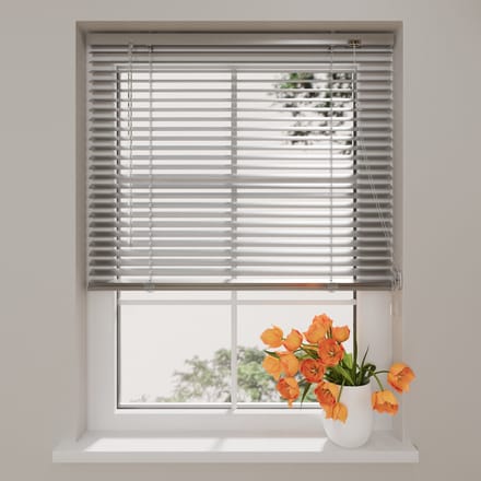 Aluminium Jaloezie Easy - 25 mm - Silver - 80 x 175