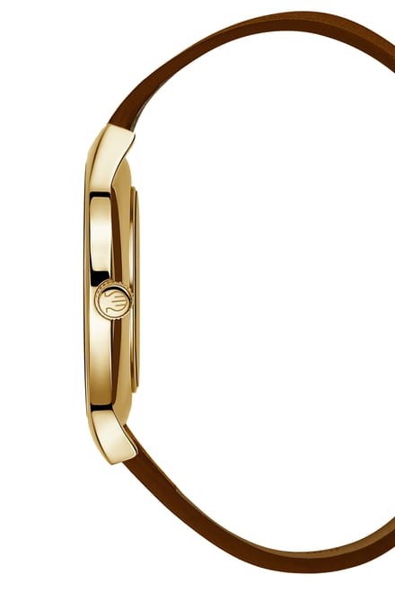 Orphelia Serendipity OR61804 Horloge - Leer - Bruin - Ø 40 mm