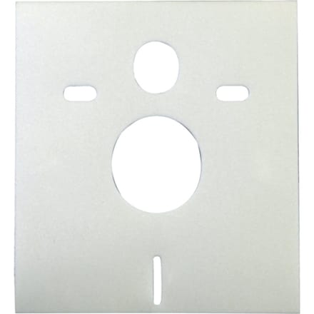Plieger isolatiemat voor hangend toilet/bidet met steunbussen