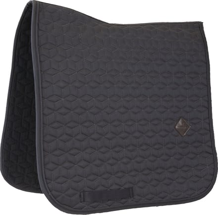 Kentucky Horsewear - Zadeldek Basic - Grijs - Dressuur - Maat Full