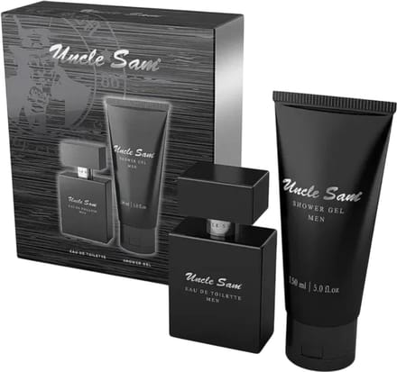 Uncle Sam geschenkset voor heren eau de toilette + shower gel giftset