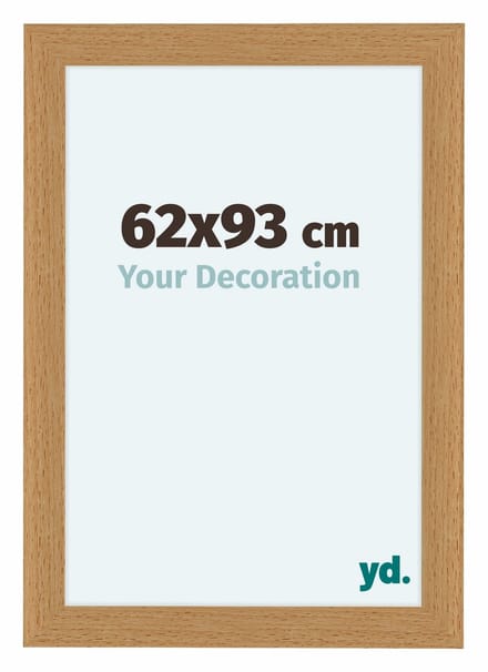Your Decoration - Fotolijst 62x93 cm - MDF - Beuken - Como