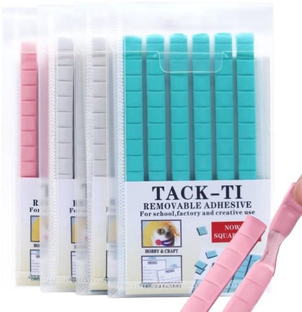 Allecto - 3D Adhesive Pads - Herbruikbare Plakpunten - Veilig en